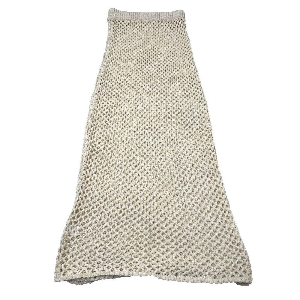 Monday Swimwear Crochet Maxi Skirt View 3